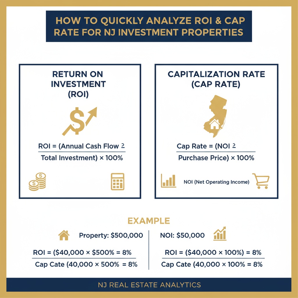 How to Quickly Analyze ROI & Cap Rate for NJ Investment Properties